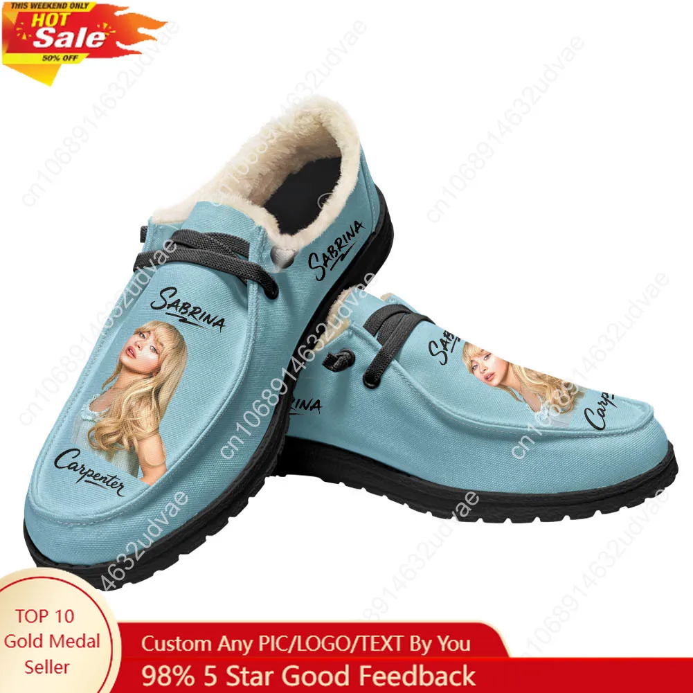 Women'S Shoes Loafers Black - Sabrina Carpenter Plush Loafers Men Woman