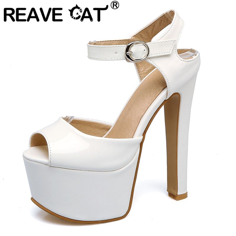 REAVE CAT Fashion Women Sandal - Leopard Print Heels ulasan dan harga