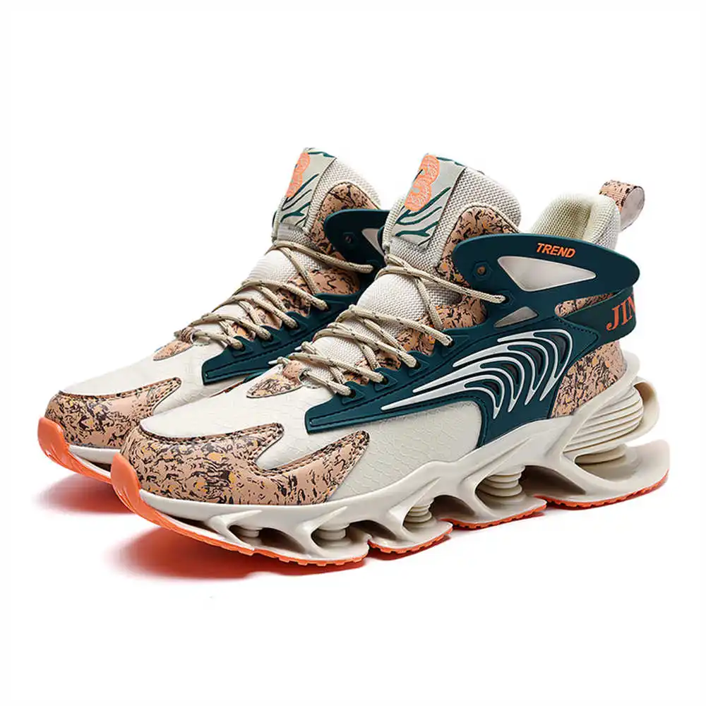 Non-slip Mid Child Running Sne - Women Shoes Brown Colour ulasan dan harga