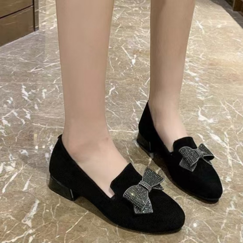2025 Black New Fashionable Wom - Women'S Shoes Loafers Black ulasan dan harga