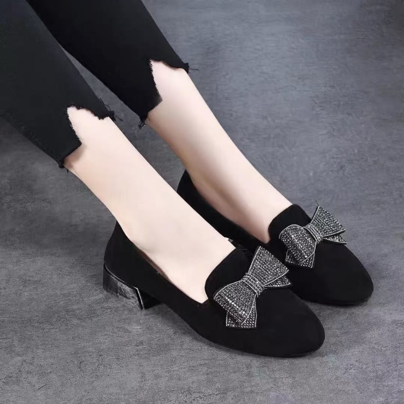 2025 Black New Fashionable Wom - Women'S Shoes Loafers Black ulasan dan harga