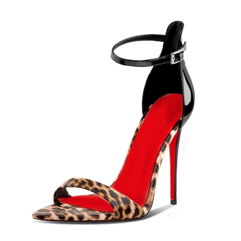 Women's Customized Leopard Pri - Leopard Print Heels ulasan dan harga