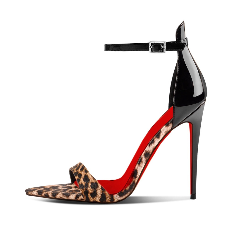 Women's Customized Leopard Pri - Leopard Print Heels ulasan dan harga