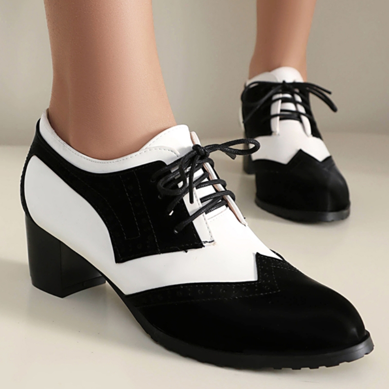 Sweet Women's Low Heels Pumps  - Women'S Shoes Loafers Black ulasan dan harga