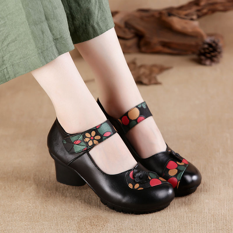 Wedges women luxury high quali - Leopard Print Heels ulasan dan harga