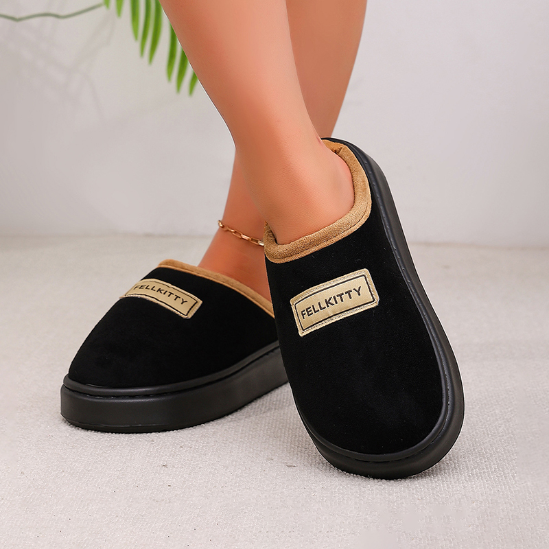 Winter Plush Women Slippers Ho - Women Shoes Mules ulasan dan harga