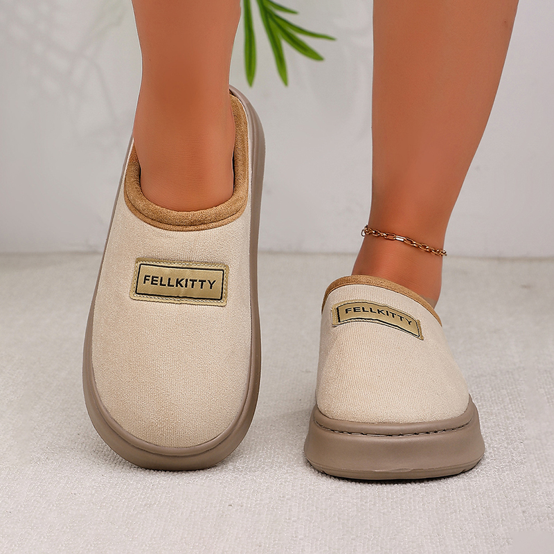 Winter Plush Women Slippers Ho - Women Shoes Mules ulasan dan harga
