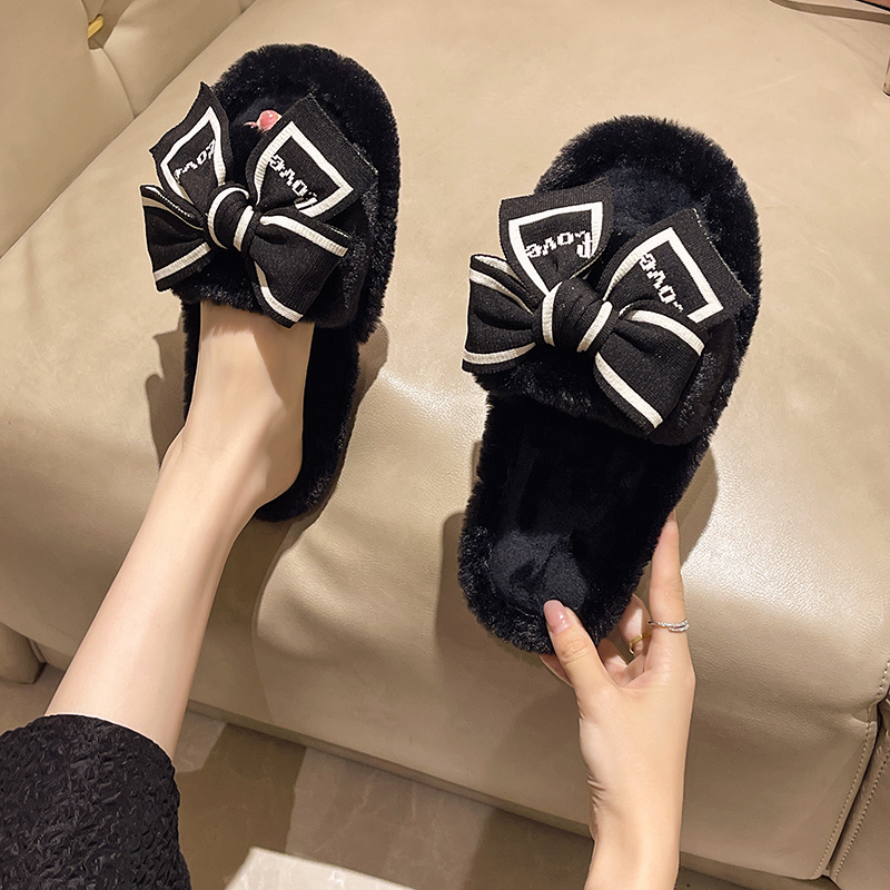 Casual Fluffy Slippers Women H - Women'S Shoes Toms ulasan dan harga