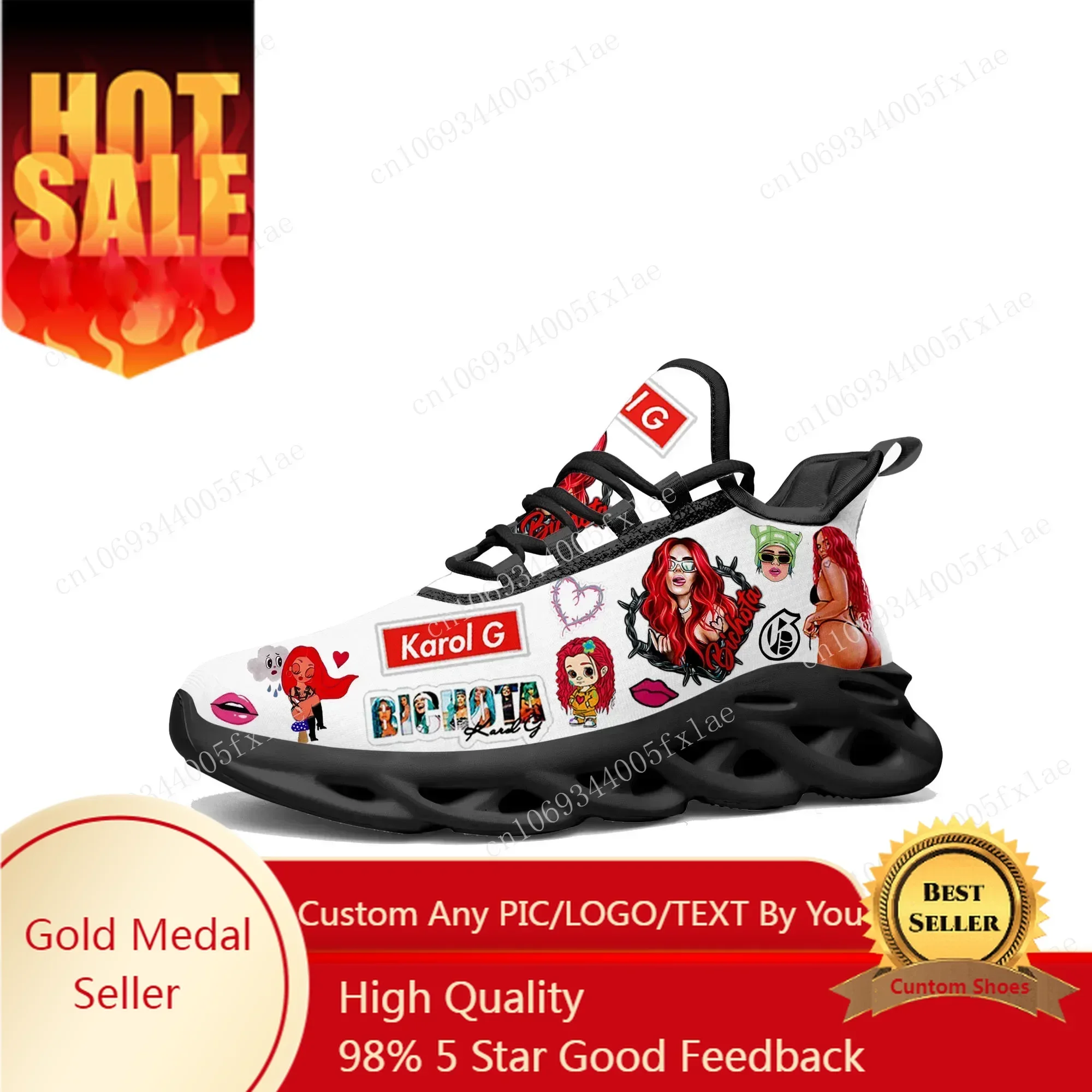Karol G Bichota Flats Sneakers - Women'S Shoes Running Sports ulasan dan harga