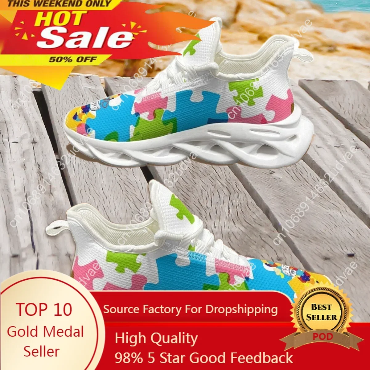 Autism Awareness Sports Runnin - Women'S Shoes Running Sports ulasan dan harga