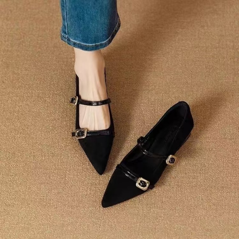 Women Pointed Toe Flats, Leopa - Leopard Print Heels ulasan dan harga