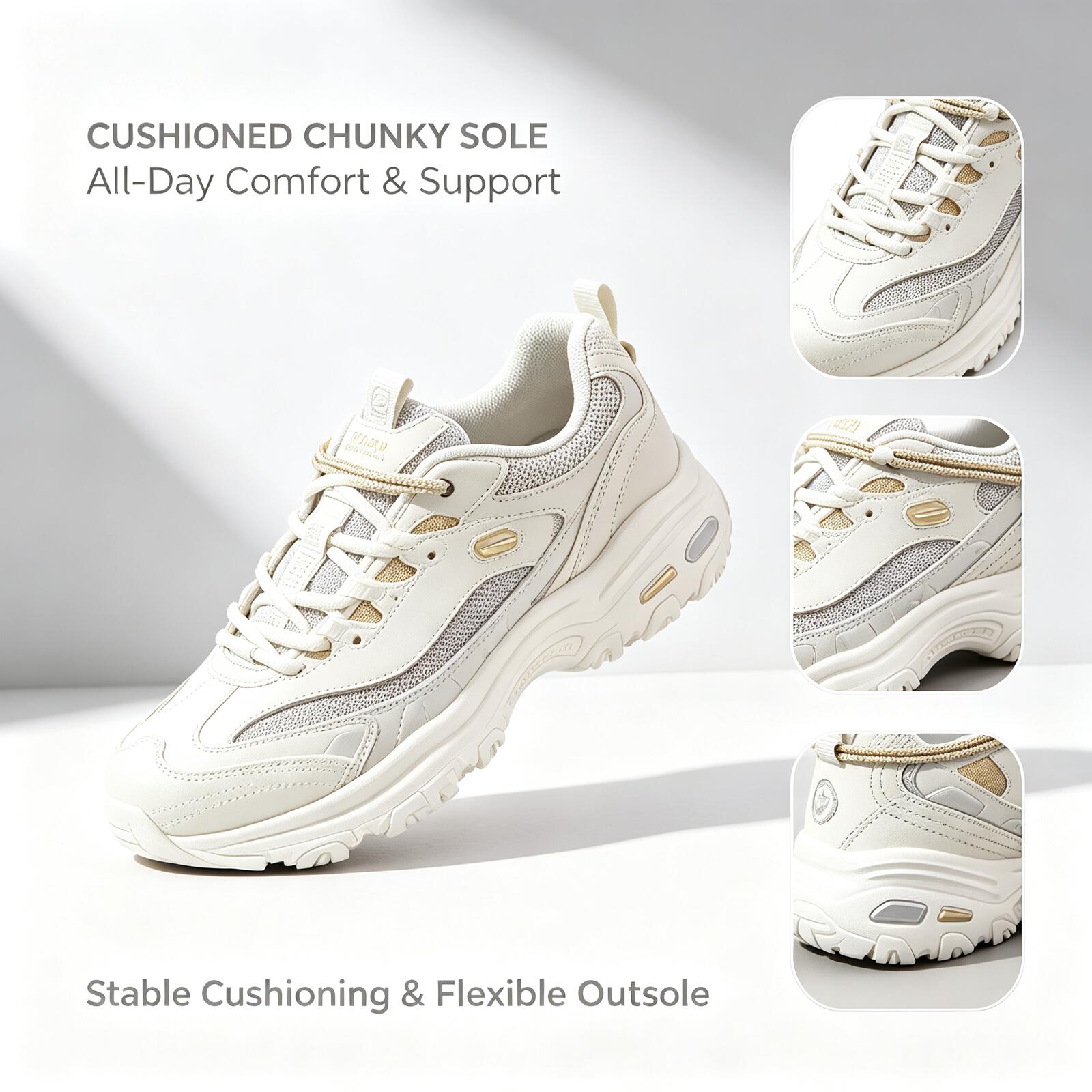 Skechers New Women D'Lites 1.0 - Women Shoes Skechers ulasan dan harga