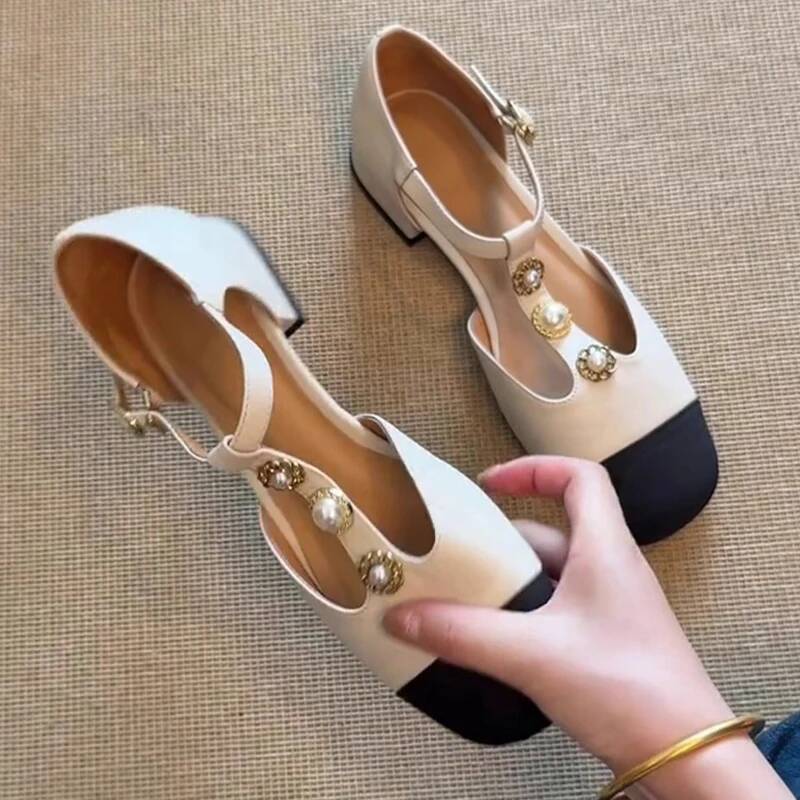 Women Square Toe Heeled Sandal - Women Shoes Sandals ulasan dan harga