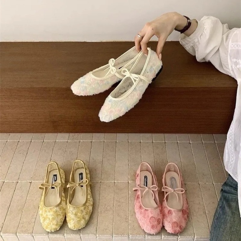 Gentle New Chinese Rose Mesh M - Women'S Shoes Toms ulasan dan harga