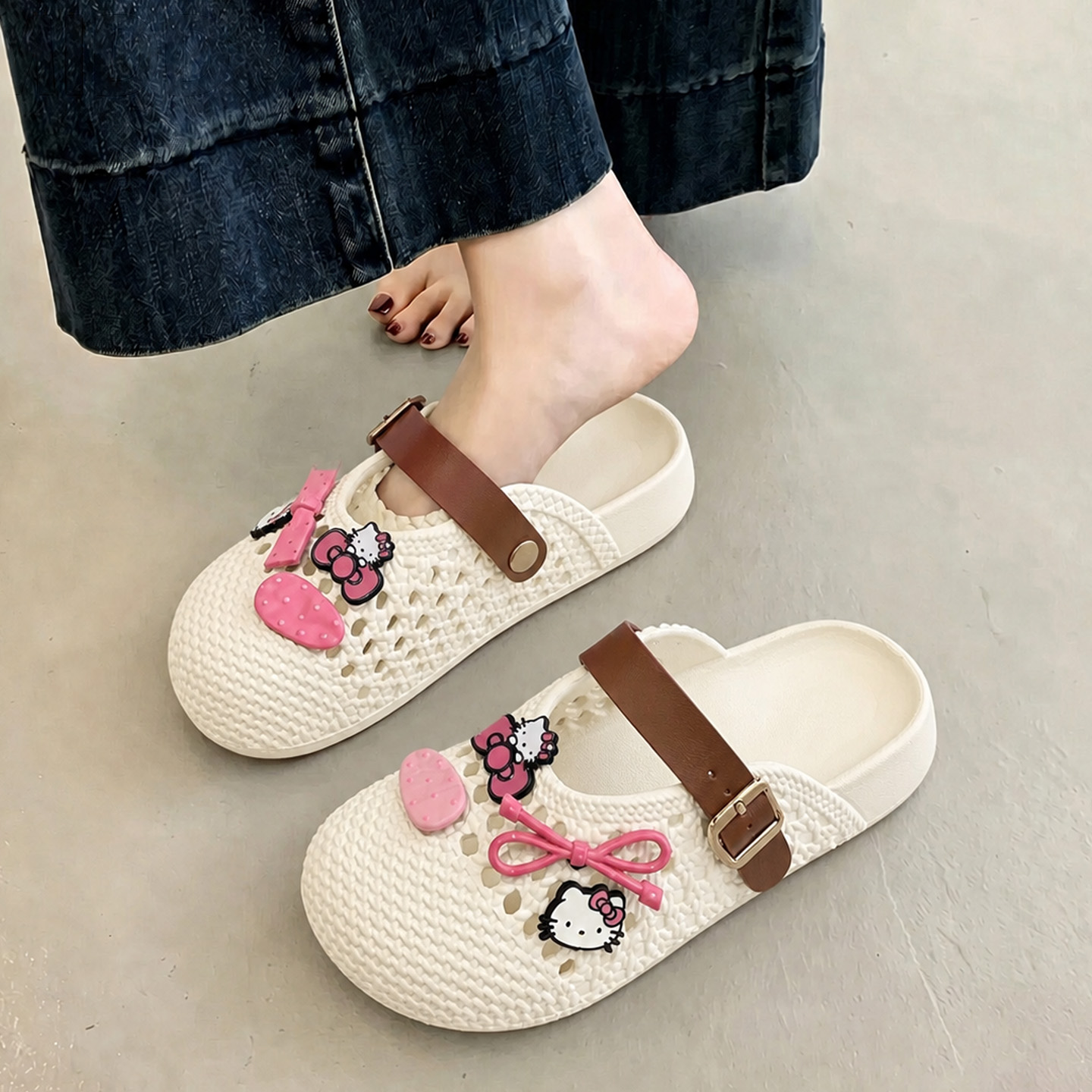 Summer Women Hollow Out Slippe - Women'S Shoes Toms ulasan dan harga