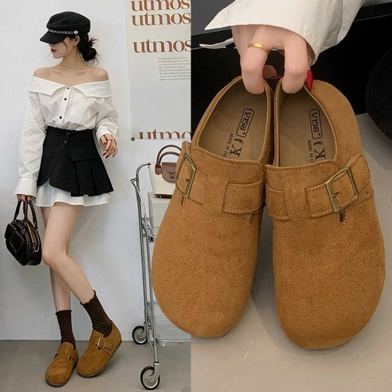 Women Suede Closed Back Birken - Women'S Shoes Toms ulasan dan harga