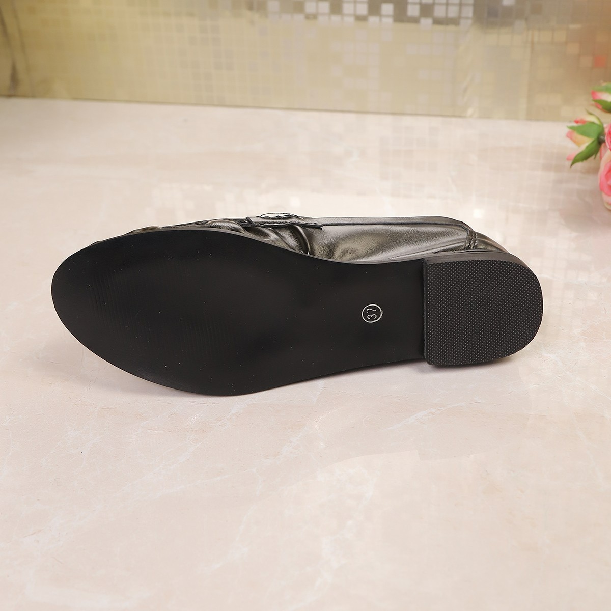 2026 Summer British Style Blac - Women'S Shoes Loafers Black ulasan dan harga