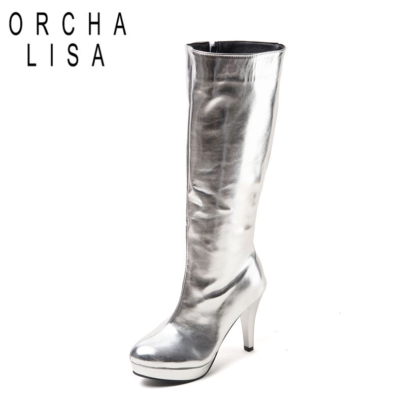 ORCHA LISA Ladies Tall Long Bo - Zip Up Boots Short ulasan dan harga