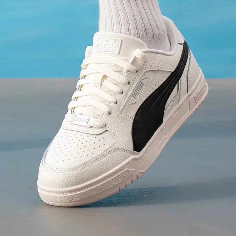 Off White Black Puma Leather S - Women Shoes Puma ulasan dan harga