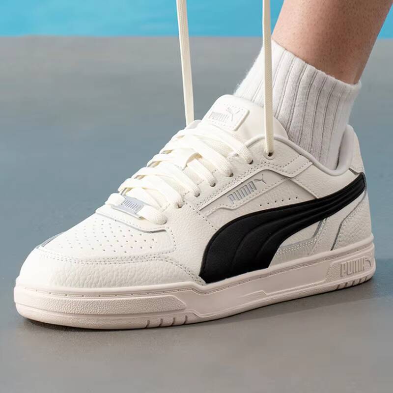 Off White Black Puma Leather S - Women Shoes Puma ulasan dan harga