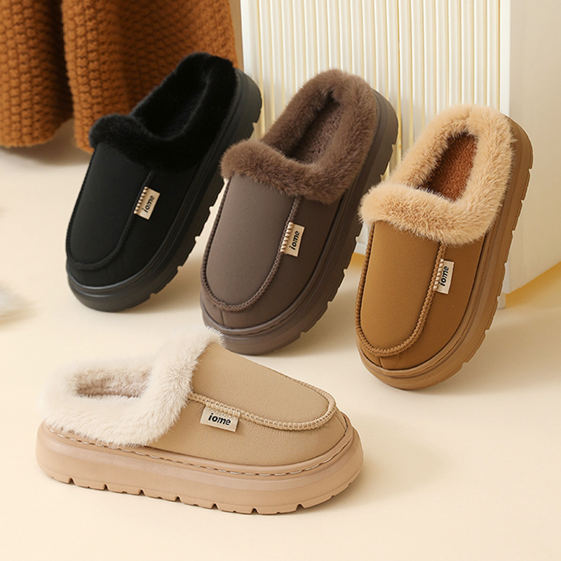 PU Thick Platform Slippers Wom - Women Shoes Mules ulasan dan harga