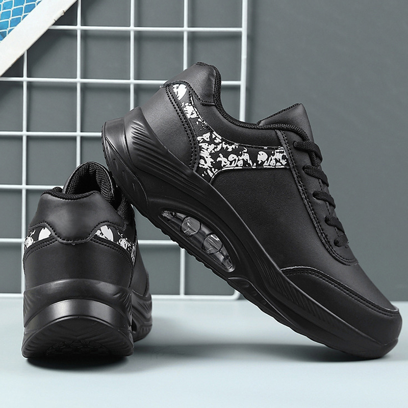 PU Leather Running Sneakers Ai - Women'S Shoes Running Sports ulasan dan harga