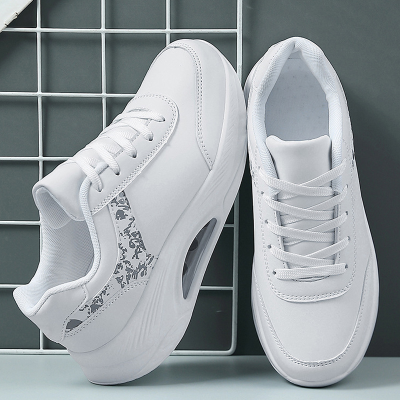 PU Leather Running Sneakers Ai - Women'S Shoes Running Sports ulasan dan harga